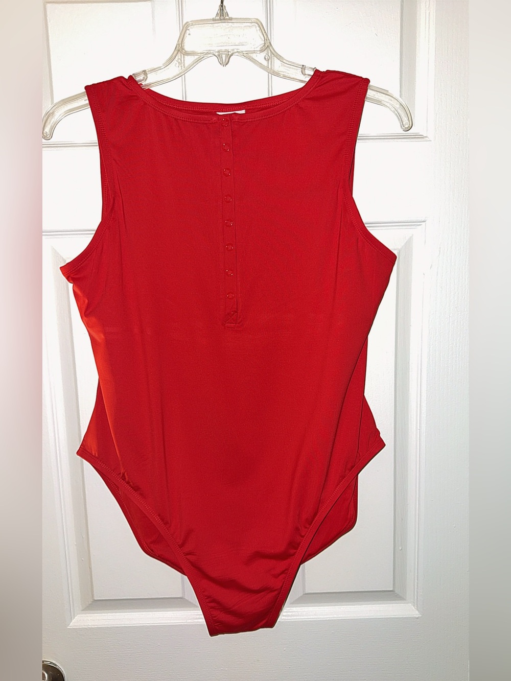 Like New Andie Swim The Malibu One Piece Swimsuit Cherry Red XXLT - Picture 10 of 16